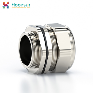 Prensaestopas de latón de baja tensión IP68 impermeable M16-M32, conector metálico niquelado para entrada de <span class=keywords><strong>cable</strong></span> de alimentación en cajas de conexiones y paneles - Product Image 4