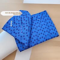 Toalla de yoga Plum Blossom Point Rectangle de 183 cm, absorbente del sudor, plegable, antideslizante, manta de fitness para el hogar, modelo 027