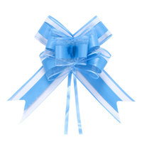 Décoration de Noël et de mariage personnalisée 2022, ruban papillon, nœud en organza, nœud à cordon