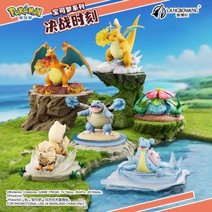 Statuetta Pokémon Charizard <span class=keywords><strong>Momento</strong></span> di Battaglia in Scatola Misteriosa, Bambola Trendy, Regalo Elfico in PVC - Product Image 6