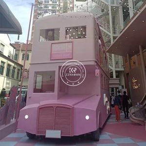 2025 Double Floor Commercial Catering Trailer Street Restaurant 2-story Mobile Food Caravan for <b>Sale</b> - Product Image 2