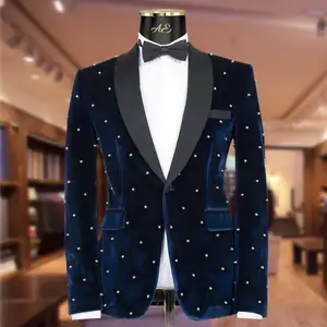 Tailor Made Latest Designs Shawl Lapel Groom Tuxedos Men Suits Wedding Best Man Blazer prom slim fit gray suit