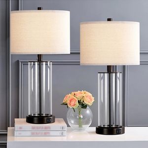 Lámpara de Noche Personalizada para Hotel, Lámpara de Escritorio para Habitación de Huéspedes de 2 Suites de Hilton Studio, Lámpara de Lectura con Base de Metal y Pantalla de Tela - Product Image 4