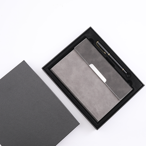 A5 cincin Binder magnetik agenda kantor Notebook penutup <span class=keywords><strong>Folio</strong></span> mudah menulis dengan gesper logam kulit lembar Pu kulit kertas A5 - Product Image 5