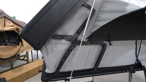 Carpa de techo con carcasa de aluminio, sistema de expansión de pistón de baja expansión, vástago con sellado, lona higroscópica y drenaje OEM - Product Image 2