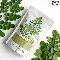 Échantillon Gratuit de Poudre de Moringa Biologique pour Soutenir le Métabolisme Énergétique et Renforcer l'Immunité – Sachets Doypack de Poudre de Moringa