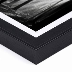 <span class=keywords><strong>Impression</strong></span> sur toile encadrée personnalisée Forêt Noire et Blanche <span class=keywords><strong>30x30</strong></span>, Décoration murale pour chambre d'hôtel, Peinture OEM ODM, Image en gros pour hall 5 étoiles - Product Image 2