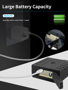 KENRONE Zinc Alloy Anti-shear Waterproof <strong>Fingerprint</strong> Smart <strong>Padlock</strong> With Tuya APP Digital <strong>Padlock</strong> - Product Image 5