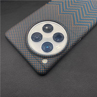 Laudtec Sjk755 étui de téléphone portable en Fiber de carbone mince léger couverture de luxe coque mince couleur Pure Simple affaires pour Oneplus 12