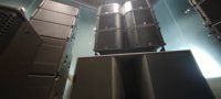 Popular Classic Double 12-Inch Line Array Sound 18-Inch Subwoofer Combinación 8ohm/4ohm Metal para el Sur de Asia Sudeste de Asia