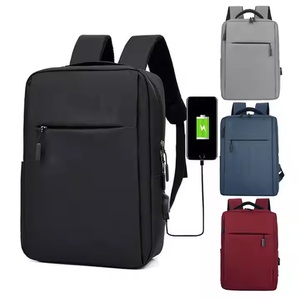 Factory Promotional Unisex Computer <b>Bag</b> Waterproof Laptop <b>Pack</b> Zipper Closure Oxford Material Fashion USB Anti-Theft Feature - Product Image 3