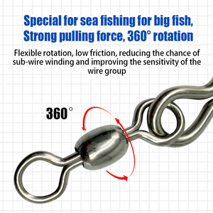 Clips de Acero Inoxidable BST para Líneas de Pesca, Clips de Alta Resistencia para Colgar en Ramas, Flotadores para Pesca de Atún - Product Image 2