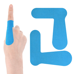 Bande de kinésiologie imperméable pour le pouce, pré-découpée, adhésive, patch de soutien pour les doigts, fournisseur en gros - Product Image 3