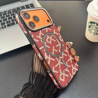Coque de téléphone en TPU de luxe pour la série 17 avec un design créatif de lettres, protection antichoc