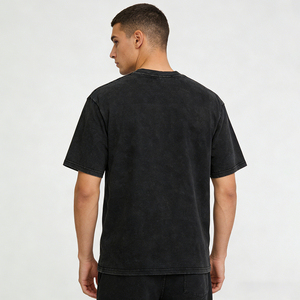 <span class=keywords><strong>T</strong></span>-<span class=keywords><strong>shirt</strong></span> oversize délavé 2026 pour homme - <span class=keywords><strong>T</strong></span>-<span class=keywords><strong>shirt</strong></span> en coton de haute qualité avec motif anime <span class=keywords><strong>japonais</strong></span>, style hip-hop <span class=keywords><strong>streetwear</strong></span>, coupe ample - Product Image 3