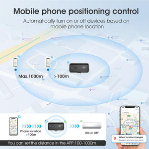 Control remoto universal Graffiti IR, control por aplicación de hogar inteligente para aire acondicionado, ventilador, interruptor de luz, negro - Product Image 3