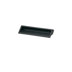 XK656-2 Black recessed flush embedded pull filing cabinet plastic handle