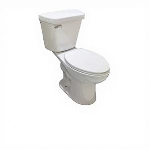 Inodoro de Cerámica de Dos Piezas con Doble Descarga y Sifón en S de Calidad Premium para Hoteles Modernos en India - Product Image 2