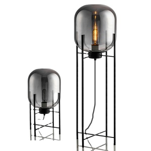 Lampes sur pied design d'art pour la décoration de la maison, lampes sur pied modernes nordiques en <span class=keywords><strong>verre</strong></span> pour le salon, coin - Product Image 1
