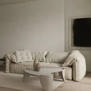 2024 hiện đại mới phổ biến phòng khách ghế sofa hiện đại sofa đường cong nhà đồ nội thất sofa đặt phòng khách hiện đại