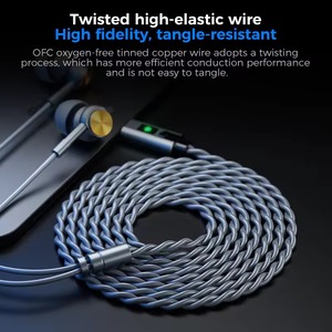 Auriculares para juegos PLEXTONE G18, auriculares internos para juegos, auriculares tipo C con micrófonos, 4 tipos de efectos de juego, Deltaforce - Product Image 5
