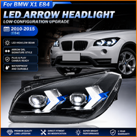 Pour BMW X1 E84 2010-2015 X5 Design Sport Shadow Edition, Phares LED Séquentiels Matrix DRL Bi-LED Projecteur CE pour Voiture