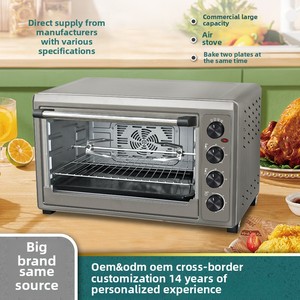 Guanghong <span class=keywords><strong>Oven</strong></span> elektrik 60l rumah tangga, kapasitas besar multifungsi memanggang <span class=keywords><strong>Oven</strong></span> lintas batas hadiah grosir produsen - Product Image 2