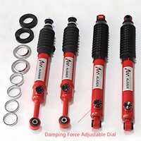 Amortisseur Aumer Série K robuste à double tube avec force de suspension réglable pour Toyota Hilux N90 2025+
