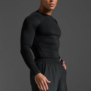 Débardeurs de musculation, T-shirts de compression, Crop tops ajustés, Débardeurs moulants, T-shirts de sport pour la gym - Product Image 4