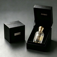 Flacons de parfum en verre exquis avec impression sérigraphique et bouchon pulvérisateur personnalisable pour 30 ml, 50 ml, 100 ml