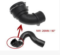Raccord de tuyau de liquide de refroidissement pour VW, embout de radiateur, bride d'eau 4G0122293T 5N0122291R 2K0122291
