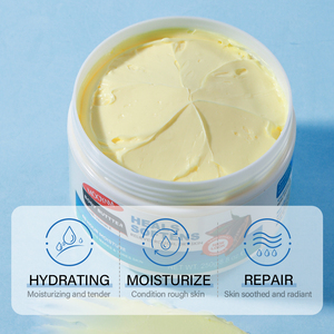 Crema Corporal de Manteca de Karité Coreana de Marca Privada, Crema Corporal Hidratante Antisequedad con Vitamina E, Loción Corporal Vegana Blanqueadora 250g - Product Image 4