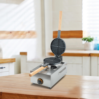 Équipement de cuisine Offre Spéciale gaufrier à gaz commercial gaufrier en acier inoxydable GPL pour la vente en gros