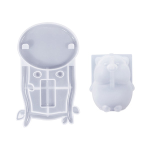 Moule en silicone pour balançoire de cochon, pour la création de décorations DIY, lot de 20 accessoires - Product Image 4
