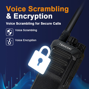 TSHICOM 650S 400-470mhz 136-174mhz 주파수 vhf 음성 암호화 기능이있는 라디오 무전기 - Product Image 6