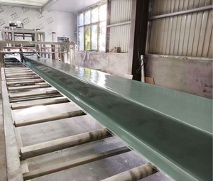 Gouttières en PRV sur mesure, canaux d'eau en <span class=keywords><strong>plastique</strong></span> renforcé de fibre de verre, gouttières de pluie - Product Image 4