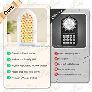 Ultima Buioin Heeso Qaraamiya Bangla Quran recitazione <span class=keywords><strong>Sharif</strong></span> Quran altoparlante islamico luce notturna con altoparlante corano - Product Image 5