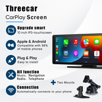 Pantalla de Navegación GPS Inteligente para Automóvil 2026, Monitor Magnético Inteligente de 10.26 Pulgadas AMOLED, CarPlay Inalámbrico, USB Portátil para Autos Antiguos