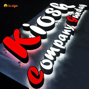 Kinh Doanh Acrylic Dấu Hiệu Sáng 3D <span class=keywords><strong>LED</strong></span> Chữ Thiết Kế Hiện Đại Điện Tử Biểu Tượng Tùy Chỉnh Dấu Hiệu Kênh Chữ Cho Khói Cửa Hàng Hiển Thị - Product Image 4