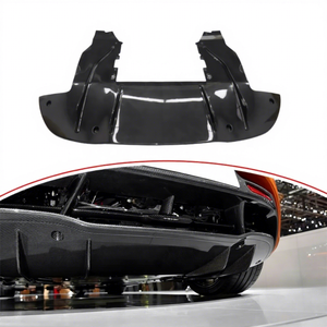 ดิฟฟิวเซอร์หลังคาร์บอนไฟเบอร์แบบ OEM สำหรับ McLaren 720S  คาร์บอนแท้ PrePreg  ลิ้นกันชนหลัง - Product Image 1