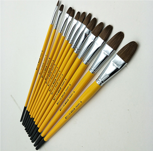 Brosse <span class=keywords><strong>de</strong></span> peinture à manche en bois <span class=keywords><strong>de</strong></span> poils <span class=keywords><strong>de</strong></span> belette <span class=keywords><strong>haut</strong></span> <span class=keywords><strong>de</strong></span> <span class=keywords><strong>gamme</strong></span>, <span class=keywords><strong>pinceau</strong></span> <span class=keywords><strong>de</strong></span> peinture d'artiste filert en gros pour fournitures d'art (vente séparée) - Product Image 6