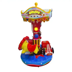 Vente chaude Manèges pour enfants à pièces de monnaie Manèges pour enfants à 3 places en fibre de verre pour parc d'attractions et centre commercial - Product Image 2