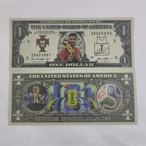 2026 para la <span class=keywords><strong>serie</strong></span> EE. UU., Canadá, México: Billetes conmemorativos coleccionables de 42 equipos, modelo CM-sjb, venta al por mayor de fábrica. - Product Image 3