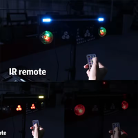 Portable Dj Lumières Disco Dj Équipement 2pcs 6x5w RGBW 4in1 Led Par Bar Éclairage De Scène Avec Stand Gig Led Bar Pro Move System