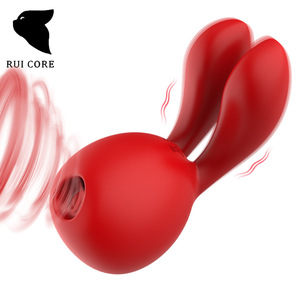 Vibrador de Succión Clitorial Morado 2 en 1 con Alas Dobles para Estimulación Sexual en Adultos - Product Image 2