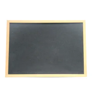 Small size of kids wood frame magnetic writing blackboard