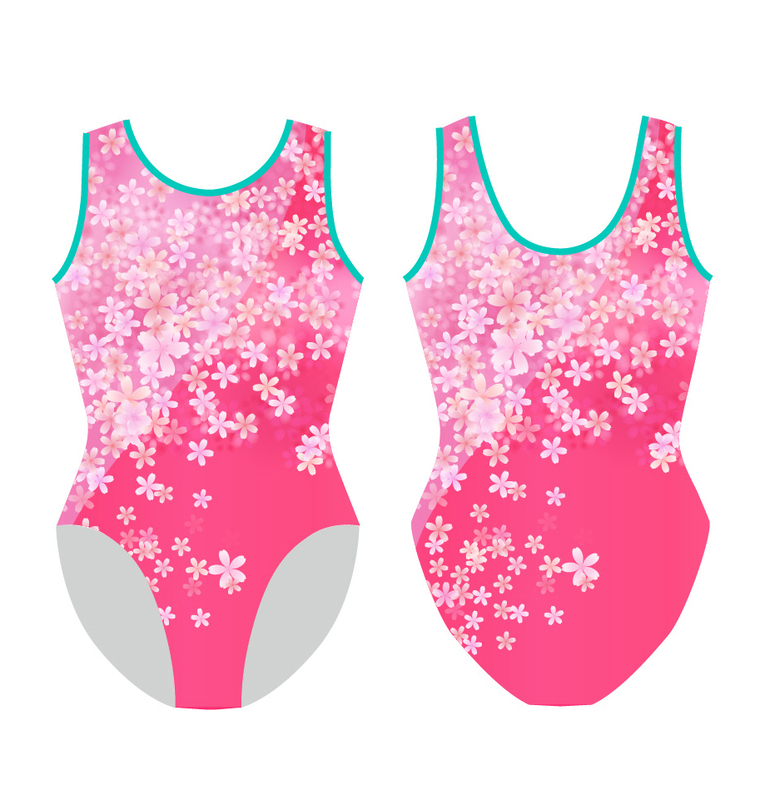 OEM Girls Sleeveless Dance Gymnastics Leotard