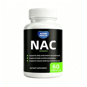 NAC N-Acetil L-Cisteína al por Mayor, 60 Cápsulas, Suplemento Antioxidante, Apoyo al Equilibrio Nutricional para Adultos - Product Image 1