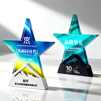 Nouveau Trophée en Cristal Thème 2026 Personnalisé Créatif pour Compétition, Champsion Haut de Gamme, Ambiance Prestigieuse, Commémoration du Personnel Exceptionnel