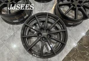 JJSEES Moyeux de roue en fibre de carbone personnalisés enveloppés de fibre de carbone avec revêtement SIC, jantes forgées pour <span class=keywords><strong>Ferrari</strong></span> <span class=keywords><strong>F80</strong></span> 296GTB 488PISTA - Product Image 5